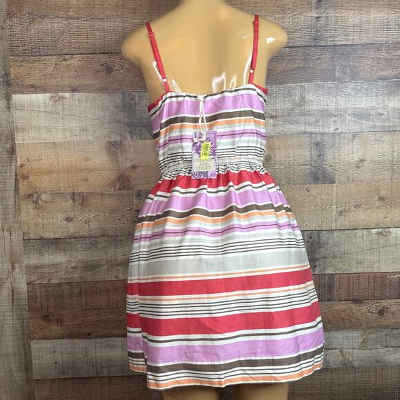 Chelsea & Violet Modern Millie Striped Sleeveless Dress Size Small NWT - Picture 7 of 11